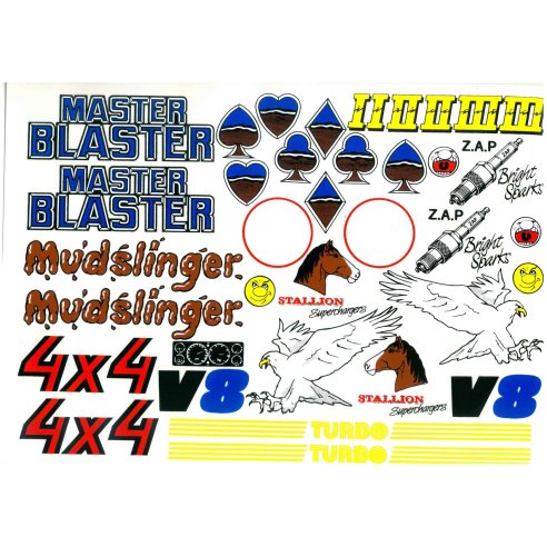 Adesivi MASTER BLASTER