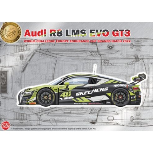 Nunu 24044 1/24 AUDI R8 LMS EVO GT3 WORLD