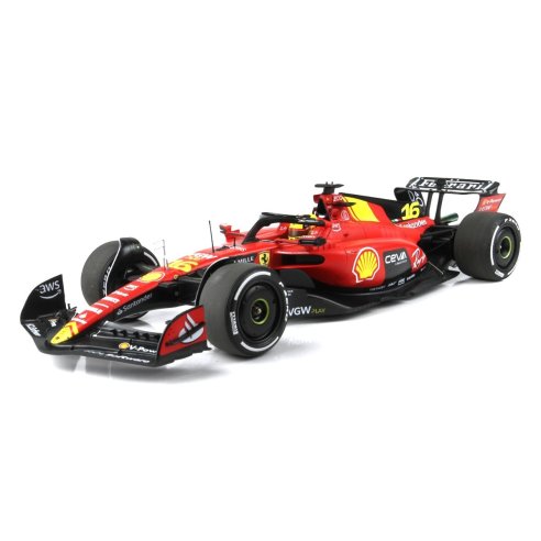 BBR MODELS FERRARI SF-23 CHARLES LECLERC 4TH PLACE GP ITALY 2023 1/18