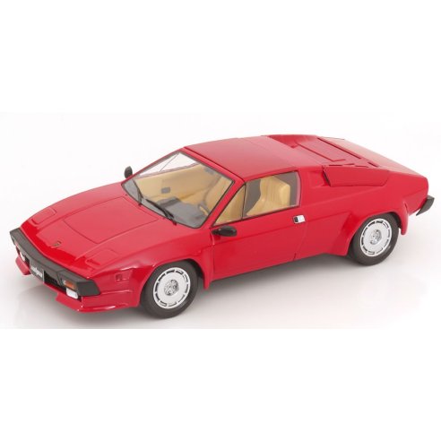 KK-Scale LAMBORGHINI JALPA 3500 RED 1982 WITH REMOVABLE HARDTOP 1/18