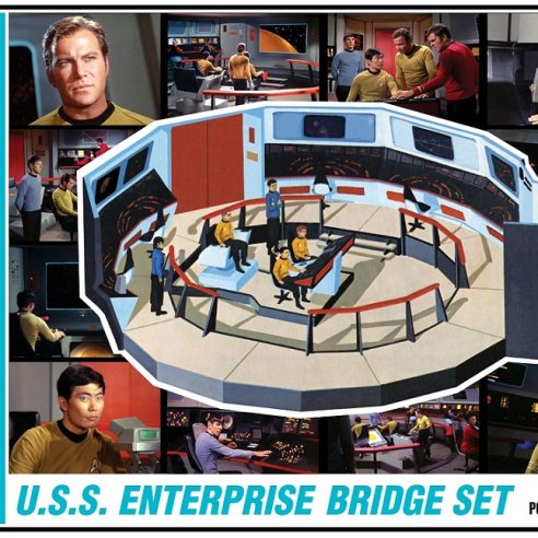 AMT STAR TREK U.S.S. ENTERPRISE BRID