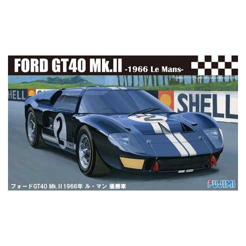 FUJIMI 12603 FORD GT40 LE MANS WINNER 1966