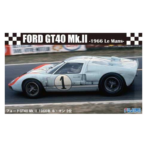 FUJIMI 12604 FORD GT40 1966 LE MANS 1/24