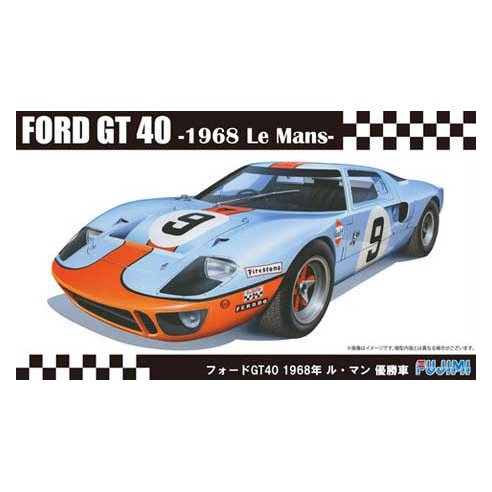 FUJIMI 12605 FORD GT40 LE MANS WINNER 1/24