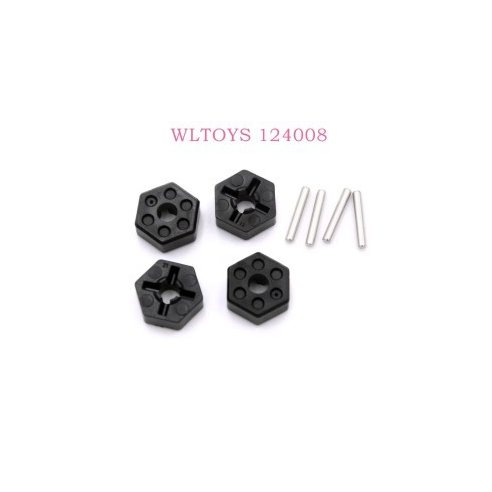 RADIOKONTROL WLT Hexagonal wheel seat assembly