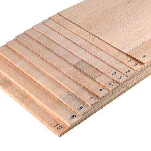 Amati B2392.30 Tavolette Balsa mm.3x50x30