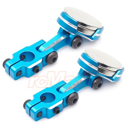 Yeah Racing supporti carrozzeria magnetici regolabili in ergal CNC BLU(2)