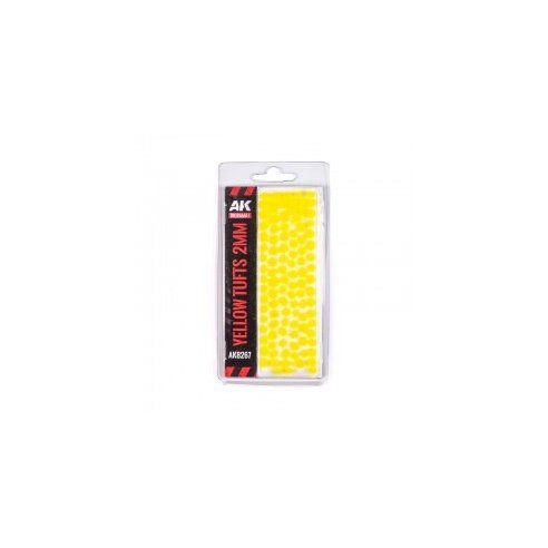 AK INTERACTIVE Fantasy Tufts Yellow 2mm