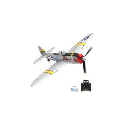 VOLANTEXRC P47 Thunderbolt - 400mm RTF 2.4GHz 4CH with Xpilot One Key Aerobatic Stabilization System