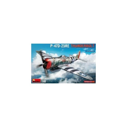 MINI ART 1/48 P-47D-25RE Thunderbolt. Advanced Kit