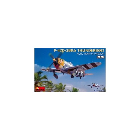 MINI ART 1/48 P-47D-28RA Thunderbolt. Pacific Theater of Operations. Basic Kit