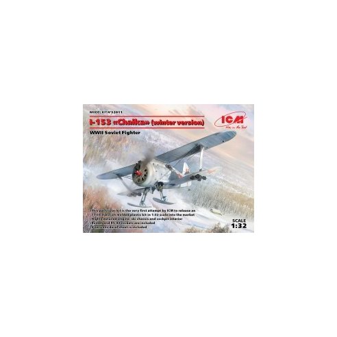 ICM 1/32 I-153 (winter version), WWII Soviet Fighter