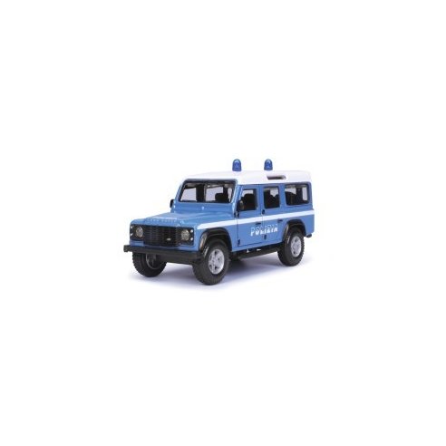 Burago 1/32 CDU Land Rover Defender with Polizia Livery