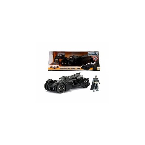 JADA Batman Arkham Knight Batmobile in scala 1:24 con personaggio di Batman in die-cast