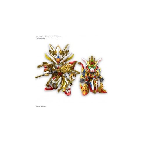 Bandai SDW Heroes Wukong Impulse Gundam Childhood Ver & Sanzang Strike Freedom Gundam Set