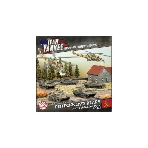 XXX Flames of War - Team Yankee:Potecknov''s Bears (plastic)