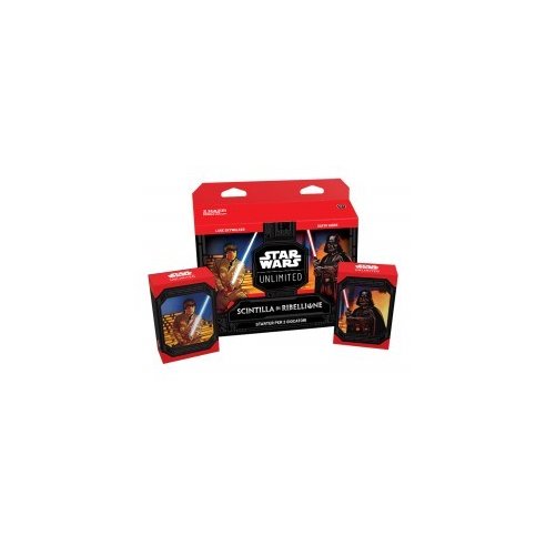 ASMODEE Star Wars Unlimited - Scintilla di Ribellione: Starter per 2 Giocatori