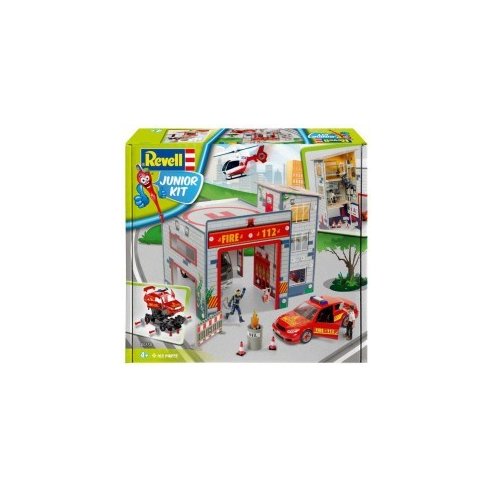 Revell 1/20 JUNIOR KIT Playset Fire Station