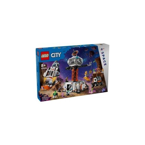 LEGO City - Base spaziale e piattaforma di lancio