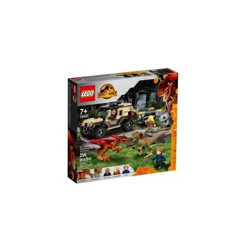 LEGO Jurassic World - Pyroraptor & Dilophosaurus Transport