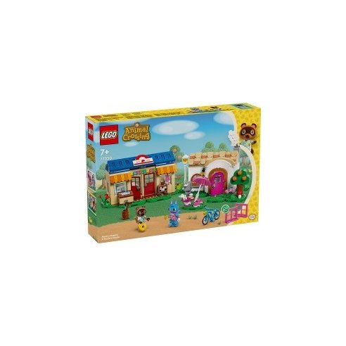 lego Animal Crossing - Bottega di Nook e casa di Grinfia