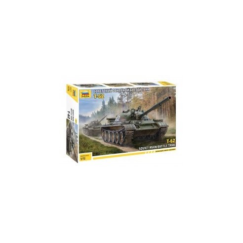 Zvezda 1/72 T-62 Soviet Main Battle Tank