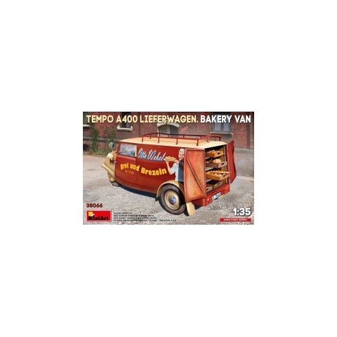 MINI ART 1/35 Tempo A400 Lieferwagen. Bakery Van