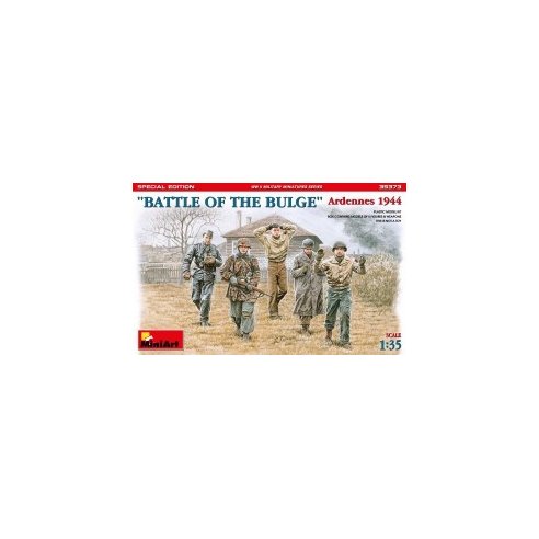 MINI ART 1/35 Battle of the Bulge. Ardennes 1944. Special Edition include 5 figure