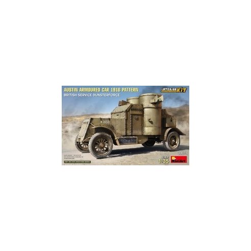 MINI ART 1/35 Austin Armoured Car 1918 Pattern. British Service. Dunsterforce. Interior Kit