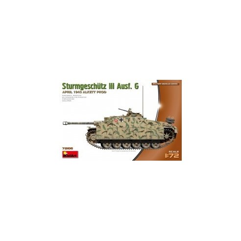 MINI ART 1/72 Sturmgeschutz III Ausf. G April 1943 Alkett Prod.