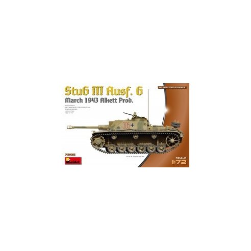 MINI ART 1/72 StuG III Ausf. G March 1943 Alkett Prod.