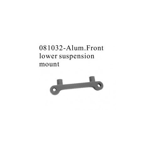 RADIOKONTROL RK Aluminium front lower suspension mount