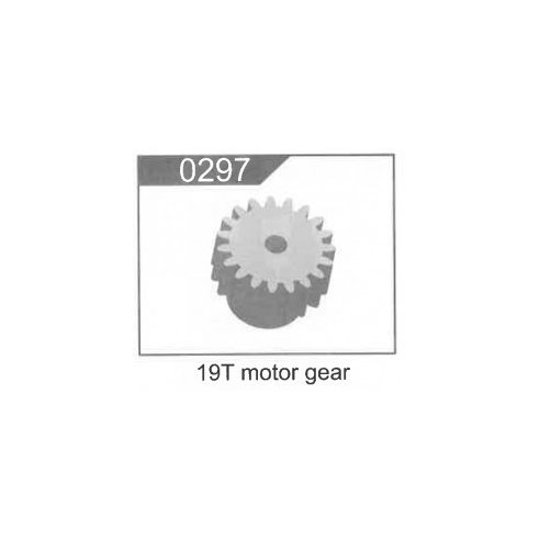 RADIOKONTROL WLT 19T motor gear