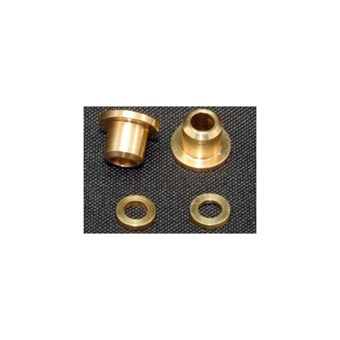 BRM MODEL CARS brass turned bearings for rear axle and brass washers for front axle (2+2)