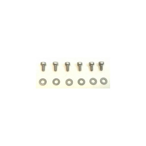 BRM MODEL CARS Motor side fixing screws for 1.5mm Allen key (x6)