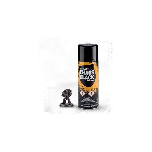 Games Workshop Chaos Black Spray Paint