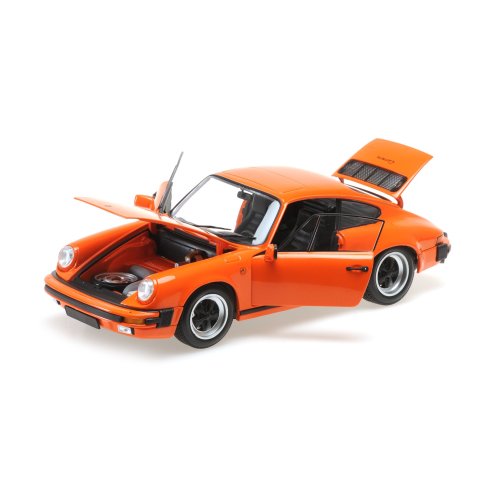 Minichamps PORSCHE 911 CARRERA COUPE 3.2 ORANGE 1983 1/18