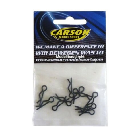 Carson 500908059 CLIPS 20MM NERE