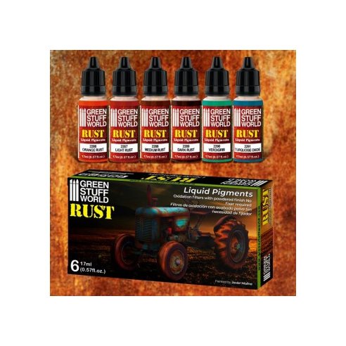 GSW10126 LIQUID PIGMENTS - RUST