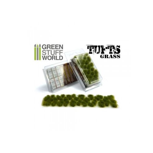 GSW1244 GRASS TUFTS - DARK GREEN