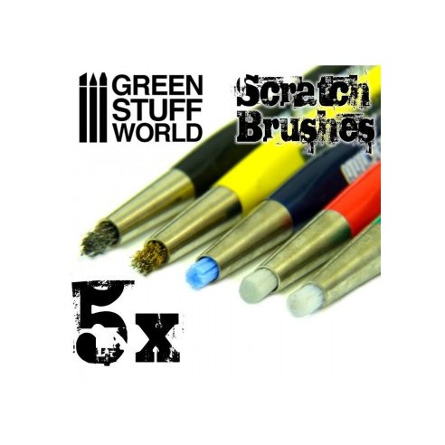 GSW1650 SCRATCH BRUSH - SET OF 5