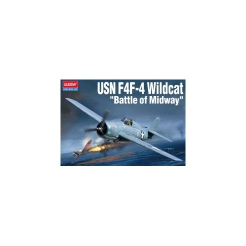 Academy 1/48 USN F4F-4 Wildcat "Battle of Midway"