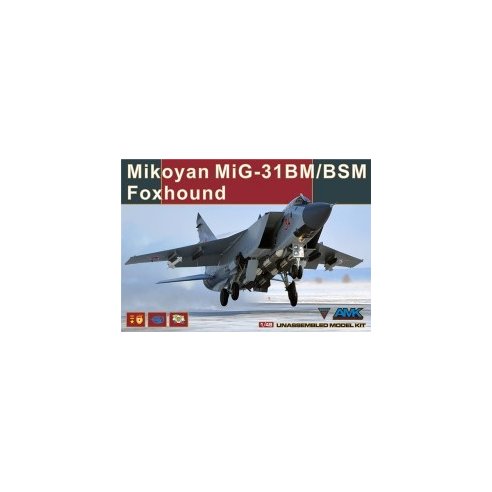 AMK AvantGarde Model Kits 1/48 Mikoyan MiG-31BM/BSM Foxhound