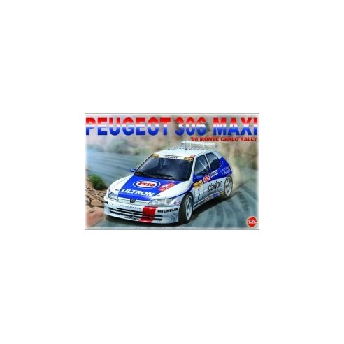 NUNU 1/24 Peugeot 306 MAXI 1996 Monte Carlo Rally