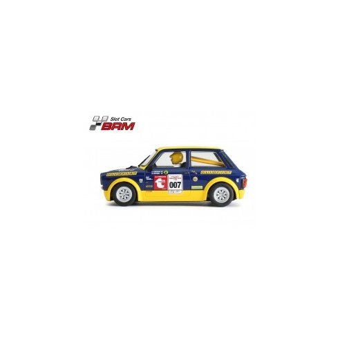 BRM MODEL CARS A112 ABARTH - OLIO FIAT #007 - NAGANO 2015 - assembled with aluminum chassis - CAMBER system