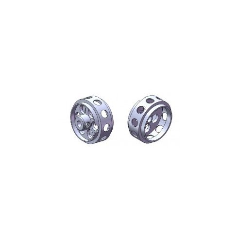 NSR 3/32 Aluminium Wheels Rear 16,5''''x 8mm Air System (2pcs)