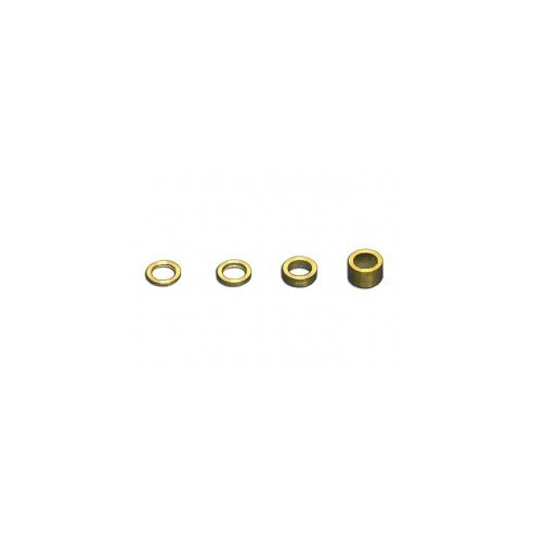 NSR 2mm Axle Spacers .010" Brass (10pcs)