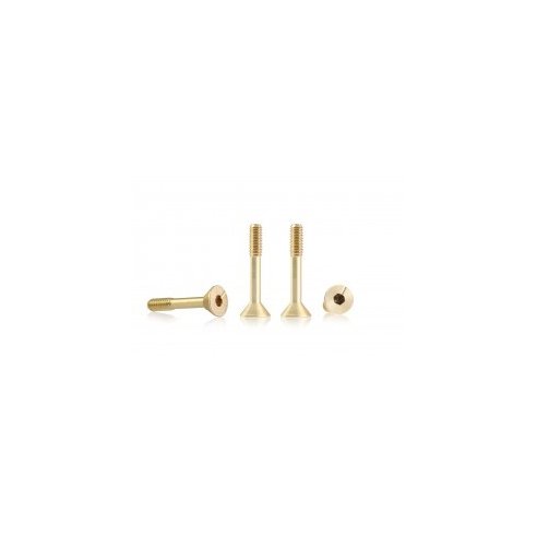 BRM MODEL CARS Suspension brass screw M2 sink head 4.25mm x 11.5mm ? LONG (x4)