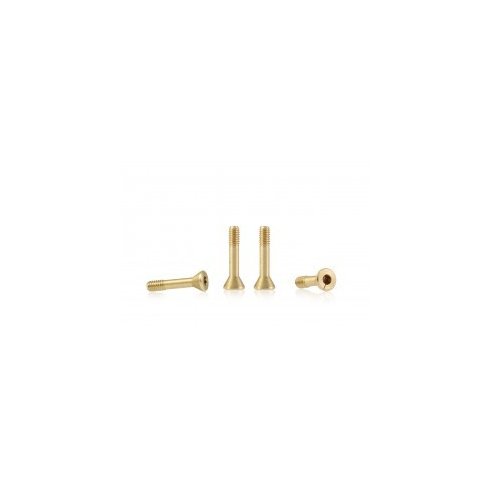 BRM MODEL CARS Metric brass screw ?extra small? sink head 3.8mm x 9.2mm ? LONG (x6)