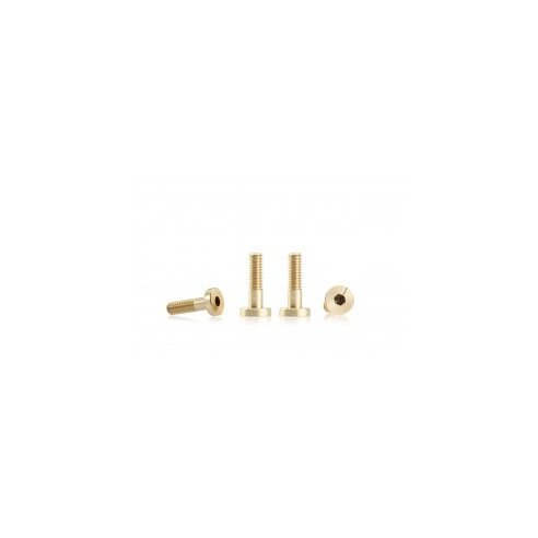 BRM MODEL CARS Metric brass screw flat head 4.25mm x 9.2mm ? LONG (x6)